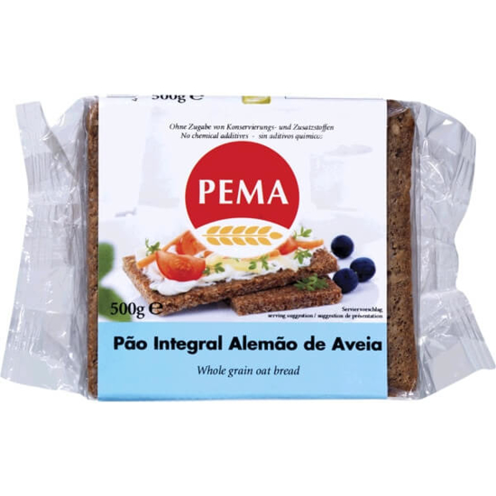 Imagem de Pão Integral Alemão de Aveia PEMA emb.500g