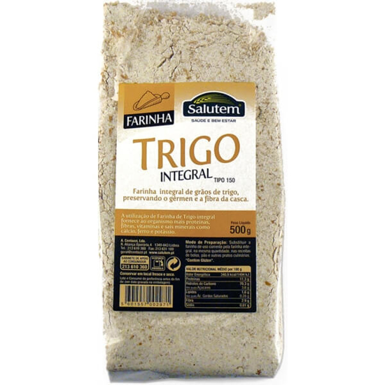 Imagem de Farinha de Trigo Integral SALUTEM emb.500g