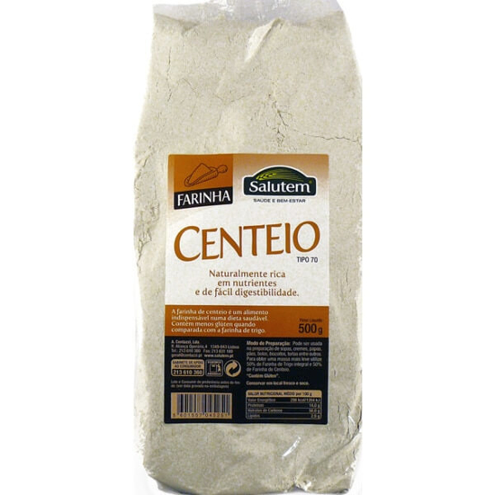 Imagem de Farinha de Centeio Integral SALUTEM emb.500g