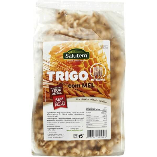 Imagem de Trigo Integral com Mel SALUTEM emb.250g