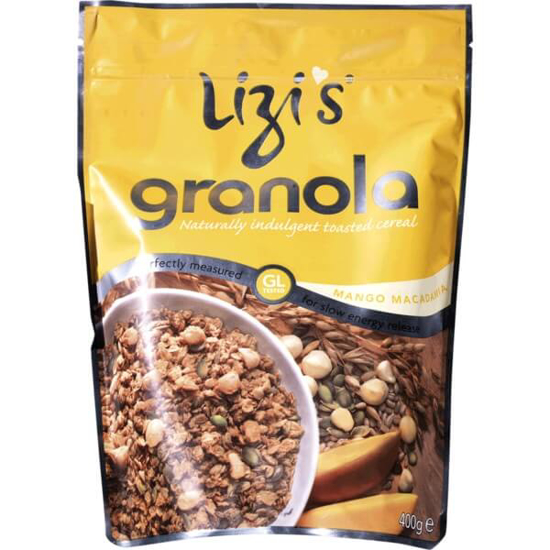 Imagem de Granola Manga e Macadâmia LIZI'S emb.400g