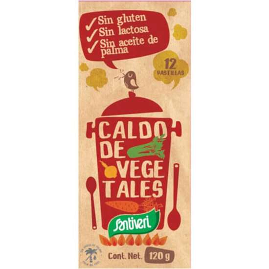 Imagem de Caldo Vegetal sem Glúten SANTIVERI emb.120g