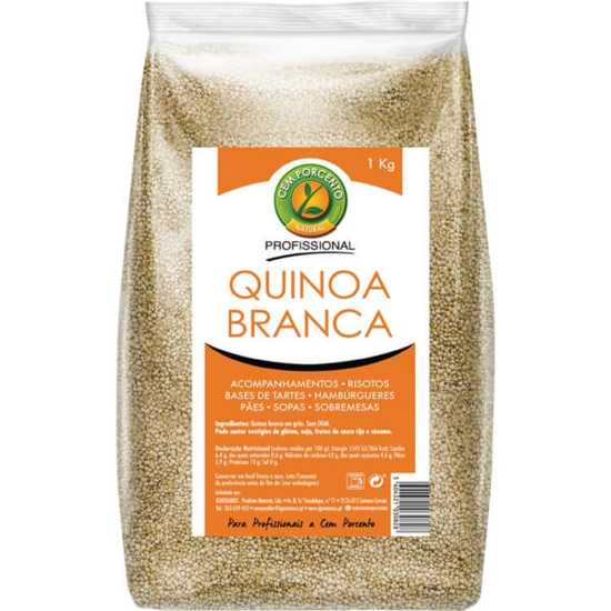 Imagem de Quinoa Branca CEM PORCENTO emb.1kg