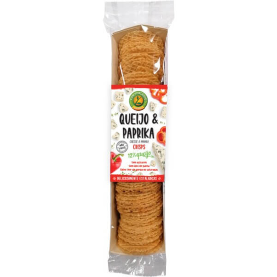 Imagem de Crisps com Queijo e Paprika CEM PORCENTO emb.400g