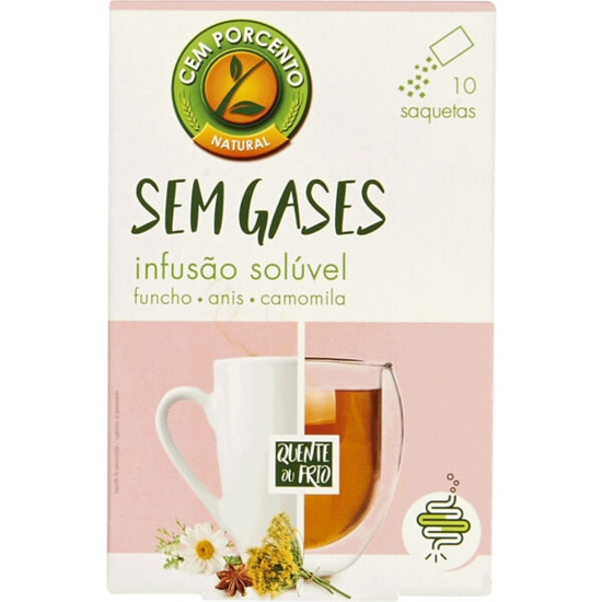 Imagem de Chá Solúvel sem Gases CEM PORCENTO emb.60g