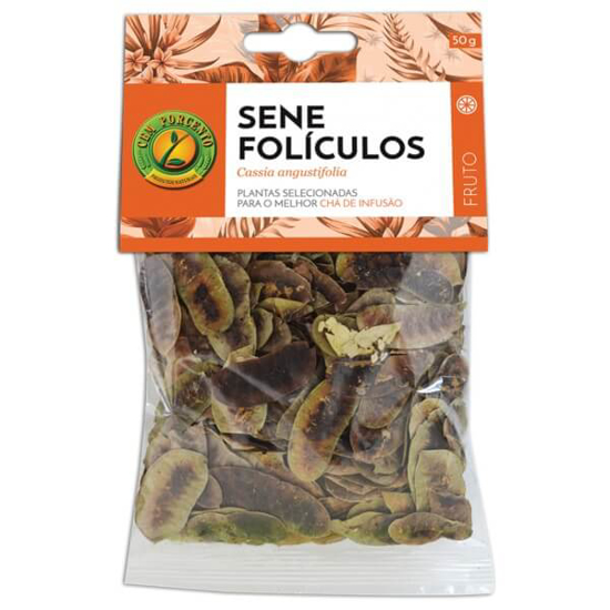 Imagem de Chá para Infusão Sene Folículos CEM PORCENTO emb.50g