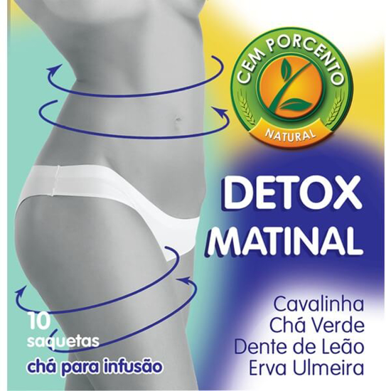 Imagem de Infusão Detox Matinal CEM PORCENTO emb.13g