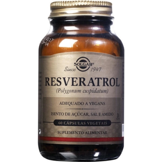 Imagem de Resveratrol SOLGAR frasco 60 cápsulas