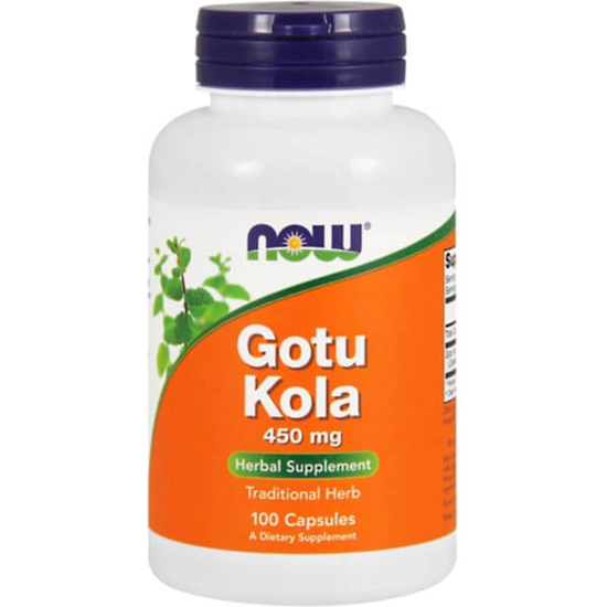 Imagem de Gotu Kola 450 Mg NOW emb.100 capsulas