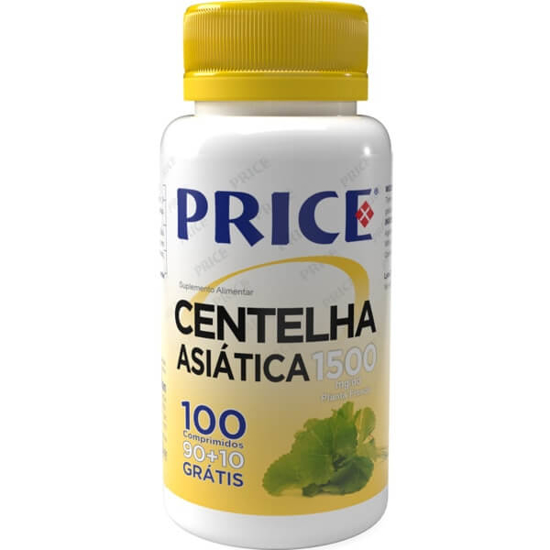 Imagem de Centella Asiática 1500 Mg PRICE frasco 90 unidade