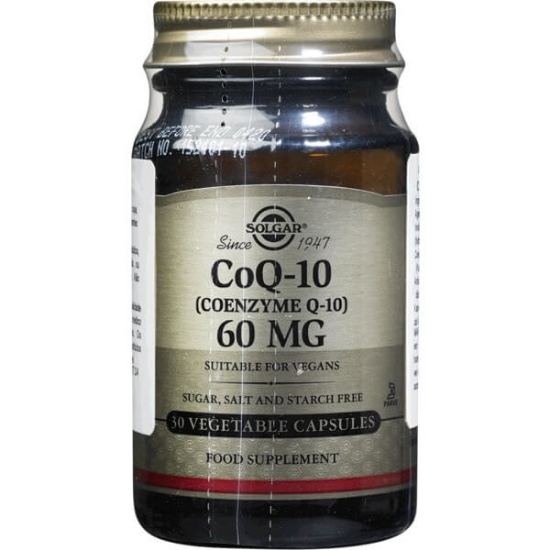 Imagem de CoQ-10 Coenzyme Q-10 60 mg SOLGAR frasco 30 cápsulas