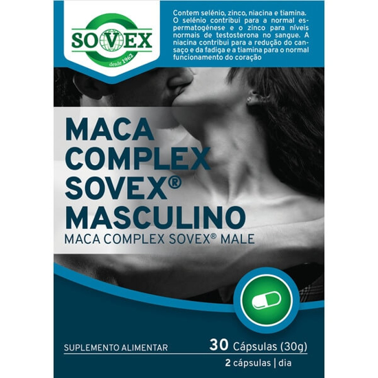 Imagem de Maca Complex Masculino SOVEX emb.30 cápsulas