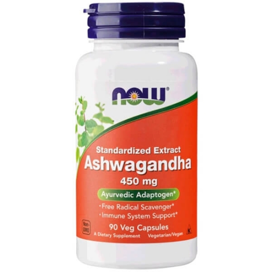 Imagem de Ashwagandha 450 Mg NOW emb.90 cápsulas