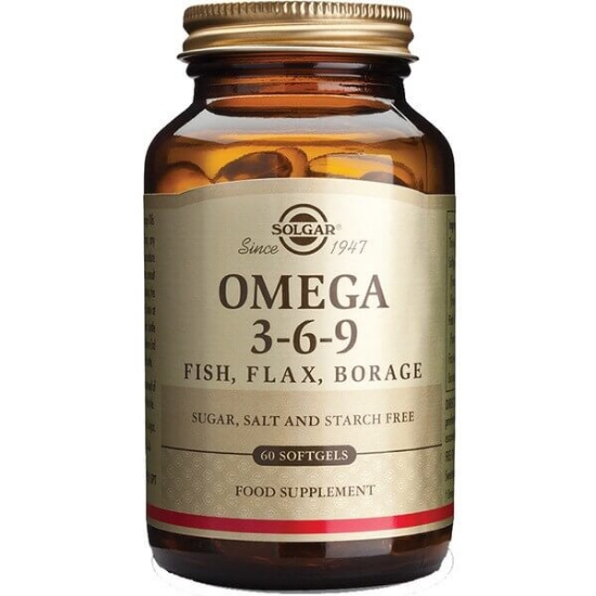 Imagem de Omega 3-6-9 SOLGAR frasco 60 cápsulas