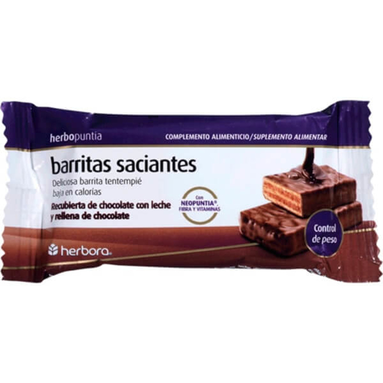 Imagem de Barrita Saciante de Chocolate HERBOPUNTIA emb.1 unidade