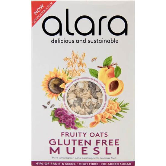 Imagem de Muesli Fruity Oats sem Glúten ALARA emb.500g