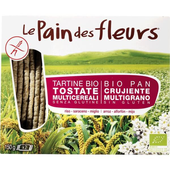 Imagem de Tostas de Multicereais Biológicas LE PAIN DES FLEURS emb.150g