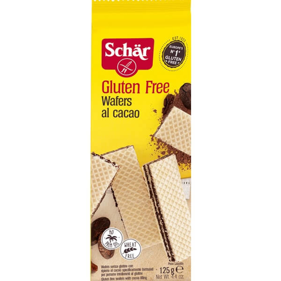 Imagem de Waffers com Creme de Cacau sem Glúten SCHAR emb.125g