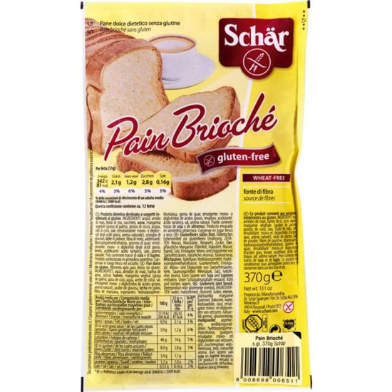 Imagem de Pão Brioche sem Glúten SCHAR emb.370g