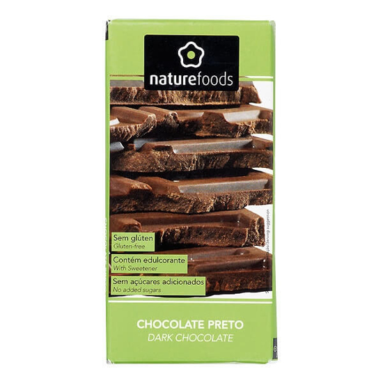 Imagem de Chocolate Preto sem Glúten NATUREFOODS emb.100g