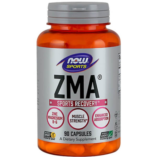 Imagem de ZMA Vitamina B6 NOW SPORTS emb.90 unidades