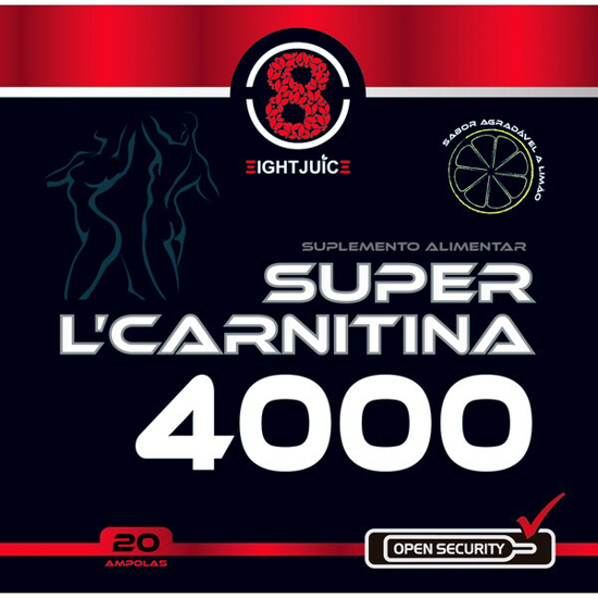 Imagem de Super L-Carnitina 4000 em Ampolas FHARMONAT emb.20 unidades