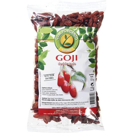 Imagem de Goji Desidratado CEM PORCENTO emb.125g