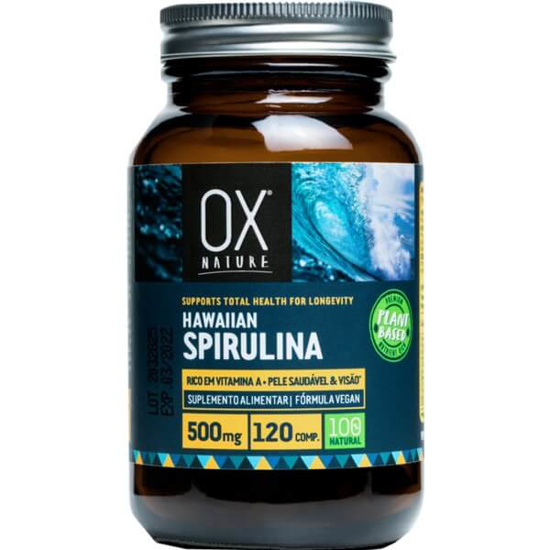 Imagem de Spirulina Hawaiian OX NATURE emb.120 comprimidos