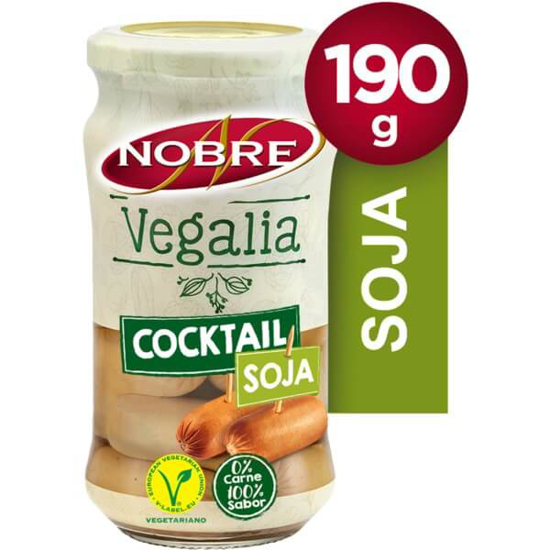 Imagem de Cocktail de Soja Vegan sem Lactose e sem Glúten NOBRE VEGALIA frasco 190g