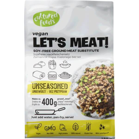 Imagem de Base de Proteína Let's Meat com Sementes Vegan sem Lactose e sem Glúten CULTURE FOOD emb.150g