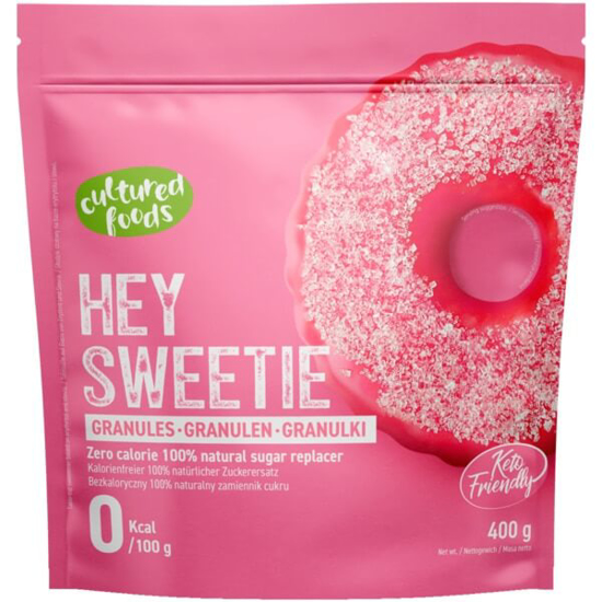 Imagem de Adoçante Granulado Hey Sweety 0% Calorias CULTURE FOOD emb.400g