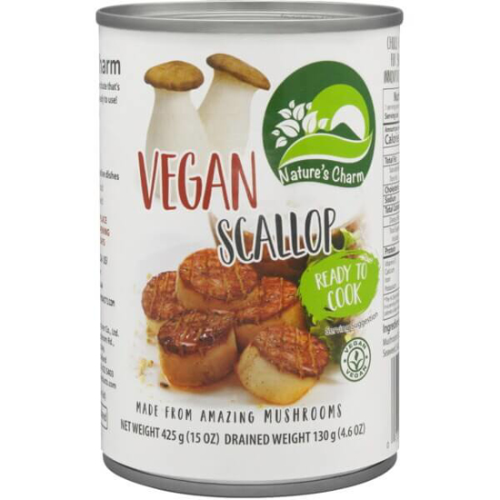 Imagem de Scallop Vegan NATURE'S CHARM lata 425g