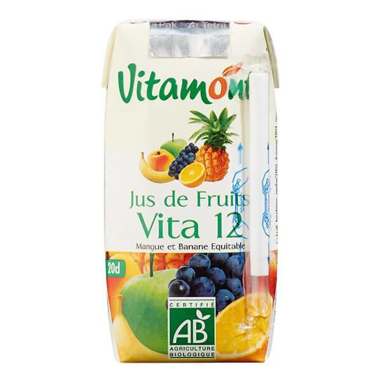 Imagem de Sumo de Frutas Vita 12 Biológico VITAMONT emb.20cl