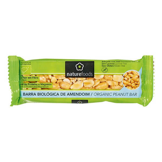 Imagem de Barra de Amendoim Biológica NATUREFOODS emb.40g