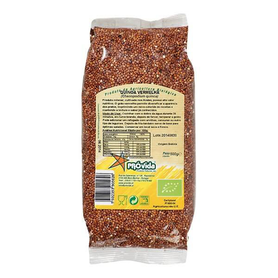 Imagem de Quinoa Biológica Vermelha PRÓVIDA emb.500g