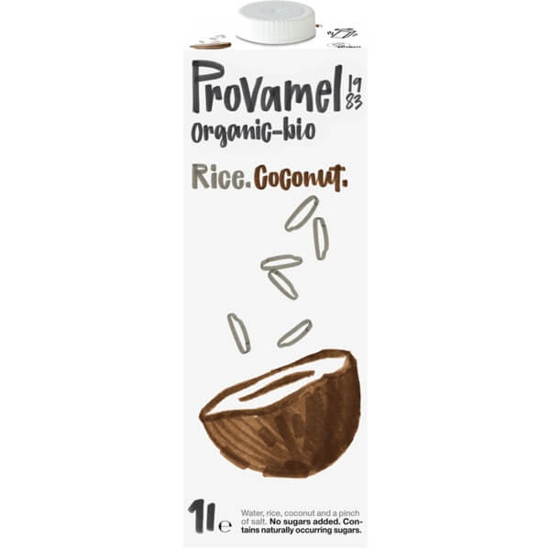 Imagem de Bebida de Arroz de Coco Biológica PROVAMEL emb.1L