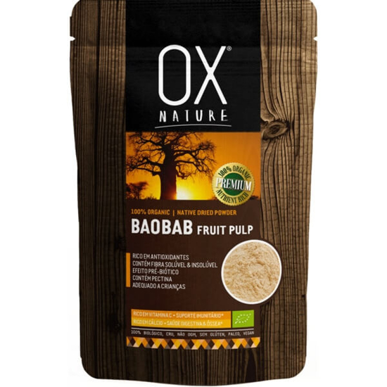 Imagem de Baobab Fruit Pulp Biológica OX NATURE emb.100g