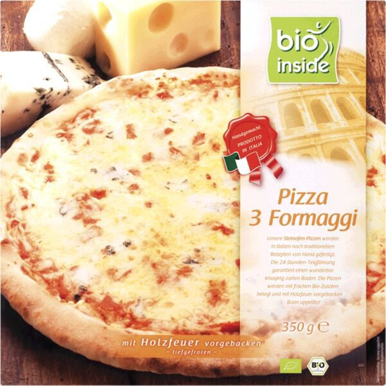 Imagem de Pizza 3 Queijos Biológica BIO INSIDE emb.350g