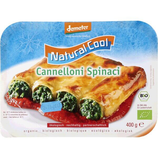 Imagem de Canelones com Espinagres Biológicos NATURAL COOL emb.310g