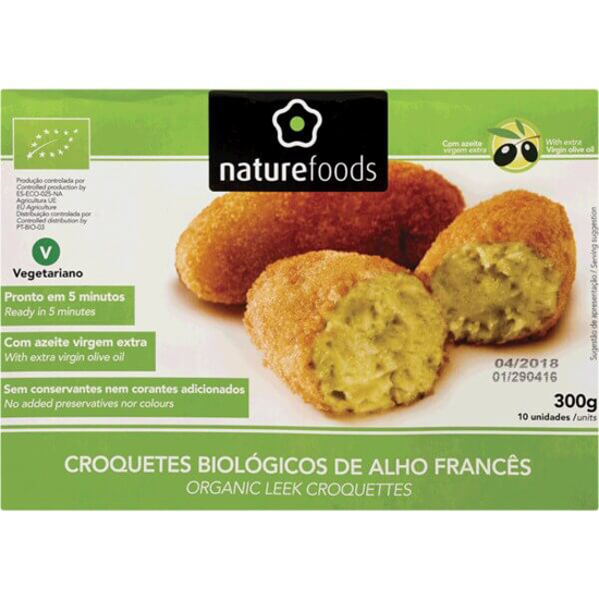 Imagem de Croquetes de Alho Francês Biológicos NATUREFOODS emb.300g