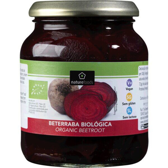 Imagem de Beterraba Biológica NATUREFOODS frasco 340g