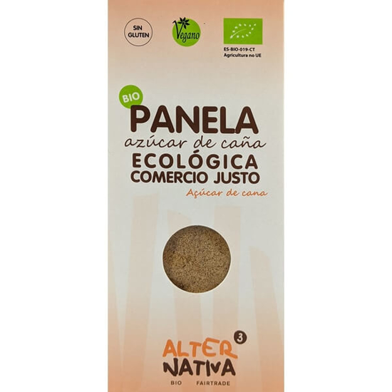 Imagem de Açúcar em Cana Panela do Equador Biológico ALTERNATIVA 3 emb.400g