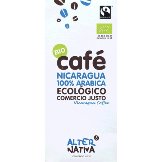 Imagem de Café Moído Nicaragua Biológico ALTERNATIVA 3 emb.250g