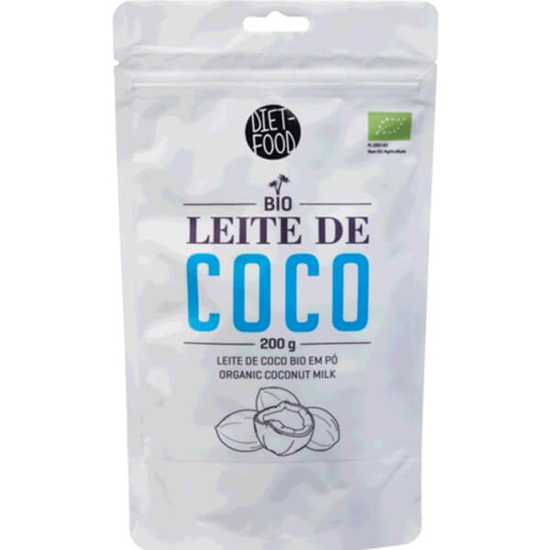 Imagem de Leite de Coco em Pó Biológico DIET FOOD emb.200g