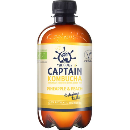 Imagem de Bebida Probiótica de Ananás Biológica CAPTAIN KOMBUCHA emb.400ml