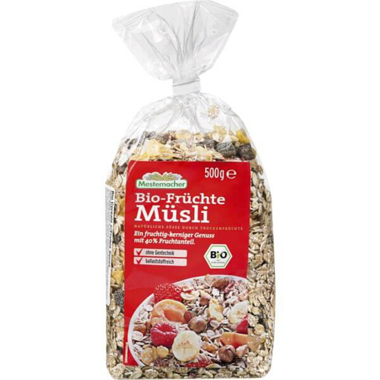 Imagem de Muesli com Frutas Secas Biológico MESTEMACHER emb.500g