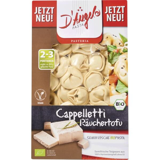 Imagem de Cappelletti de Tofu Vegan Biológico D´ANGELO emb.250g