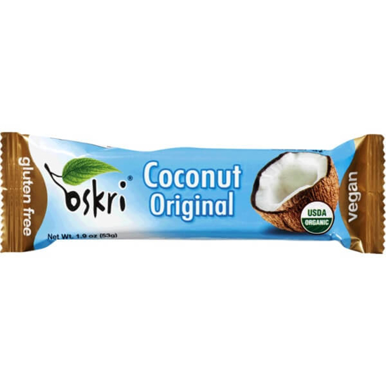 Imagem de Barra de Coco Vegan sem Glúten Biológica OSKRI emb.53g