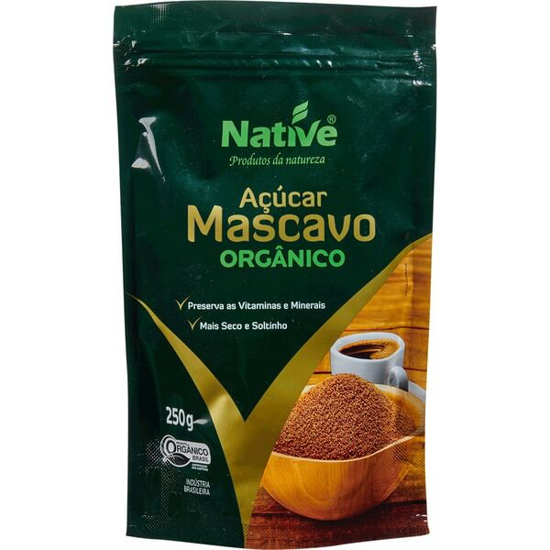 Imagem de Açúcar Mascavado Biológico NATIVE emb.250g