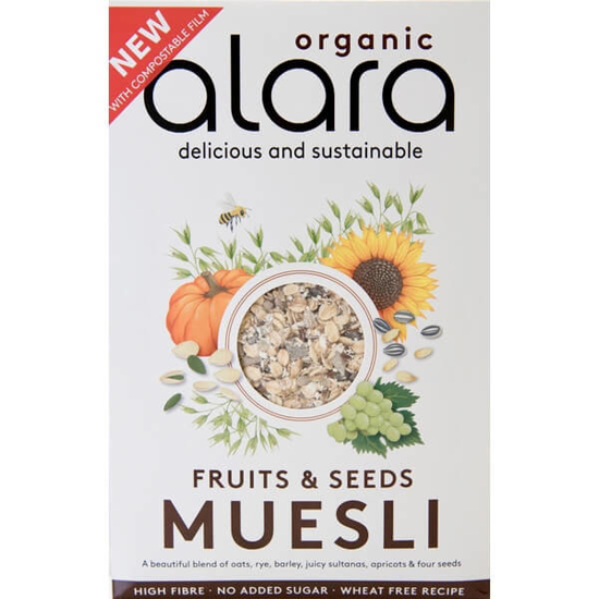 Imagem de Muesli com Frutas e Sementes Biológico ALARA emb.650g